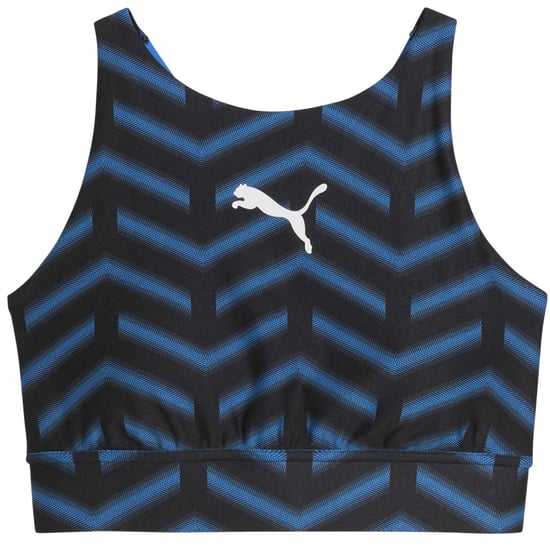 Puma - "Individualblaze Eversculpt" Sport-BH für Damen (Schwarz/Blau) - Image 2