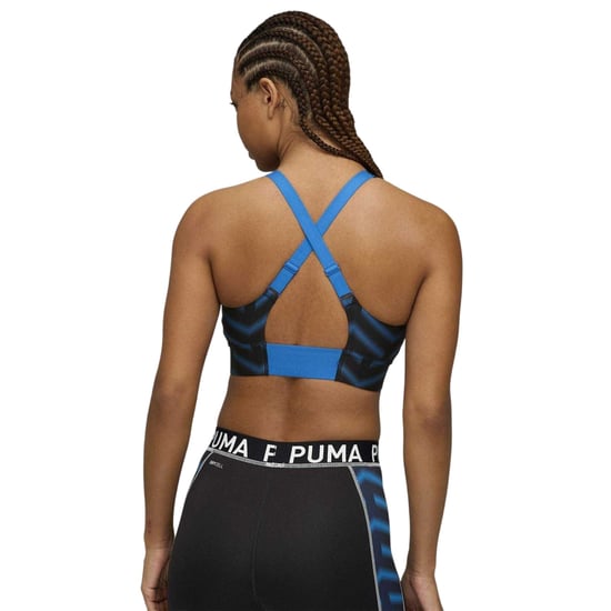 Puma - "Individualblaze Eversculpt" Sport-BH für Damen (Schwarz/Blau) - Image 4