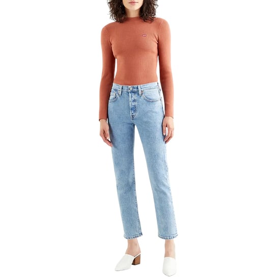 Levis - "501" Knöchel Grazer Jeans für Damen (Hellblau) - Image 1