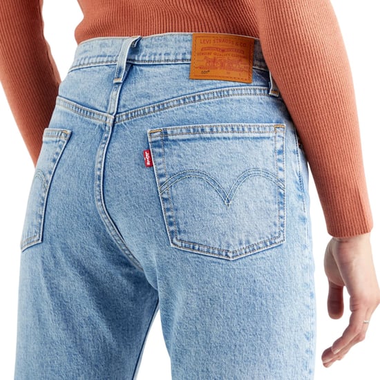 Levis - "501" Knöchel Grazer Jeans für Damen (Hellblau) - Image 4