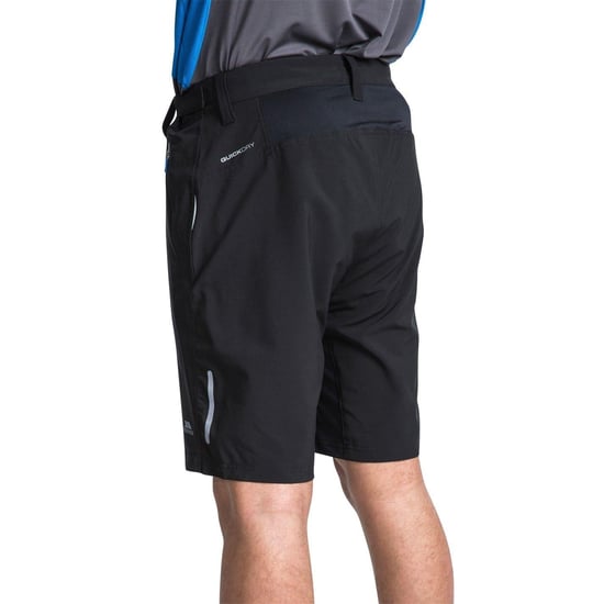 Trespass - "Malaki" Latz-Shorts für Herren , Wandern (Schwarz) - Image 2