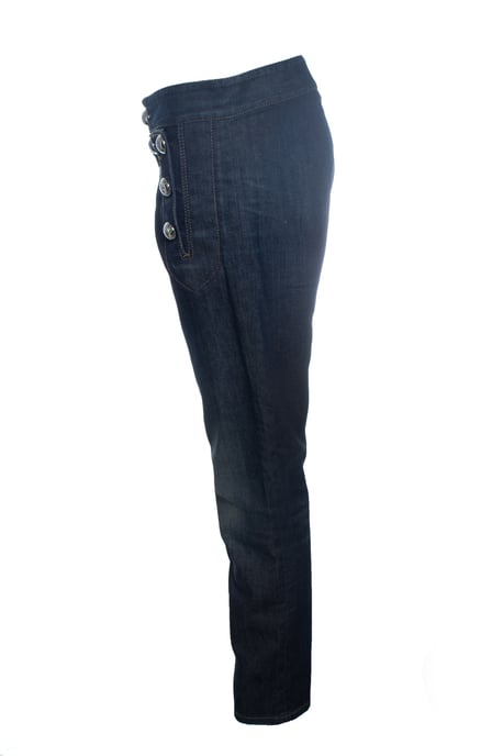 Gucci, indigoblaue, dunkel gewaschene Skinny-Jeans - Image 4