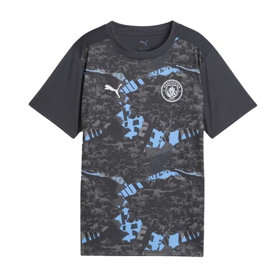 Puma - "Prematch 24/25" Fußballtrikot für Kinder, Manchester City FC (Kühles Grau) - Image 2