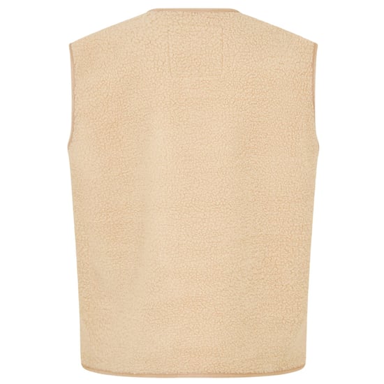 Threadbare - "Itoje" Weste für Damen, Teddyfleece (Ecru) - Image 3