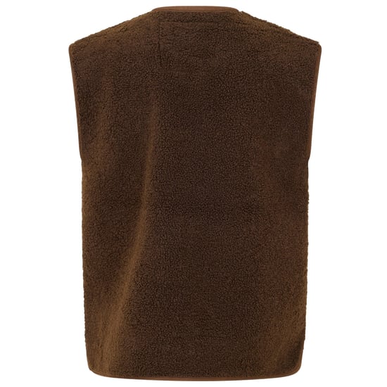 Threadbare - "Itoje" Weste für Damen, Teddyfleece (Schokolade) - Image 2