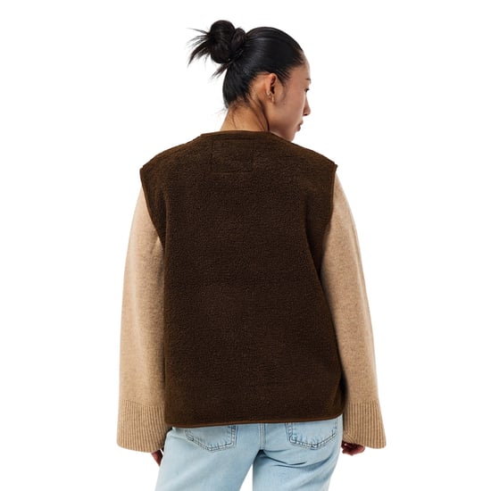 Threadbare - "Itoje" Weste für Damen, Teddyfleece (Schokolade) - Image 3