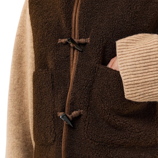 Threadbare - "Itoje" Weste für Damen, Teddyfleece (Schokolade) - Image 4