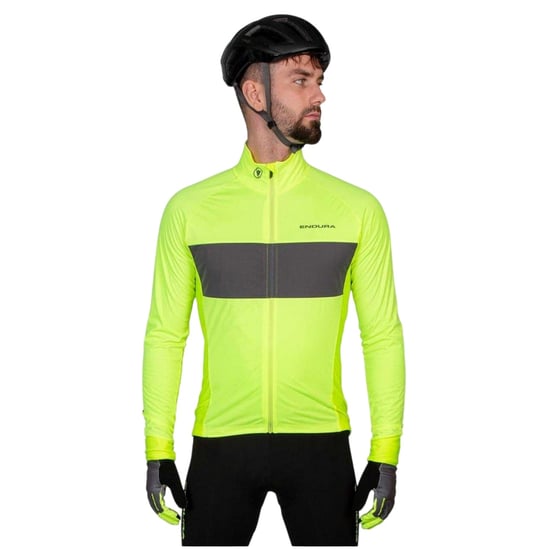 Endura - "Jetstream II" Radfahr-Trikot für Herren (Leuchtend Gelb) - Image 3