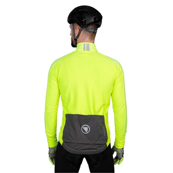 Endura - "Jetstream II" Radfahr-Trikot für Herren (Leuchtend Gelb) - Image 4