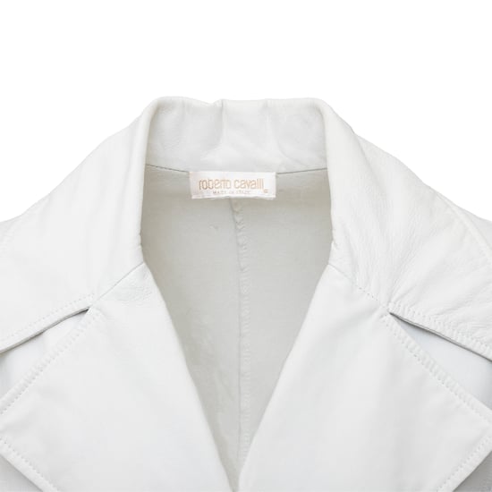 Roberto Cavalli lange Lederjacke - 2000er Jahre - Image 4