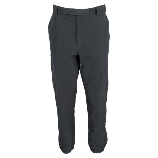 Prada Schwarze Nylon-Hose mit geradem Bein - Image 1