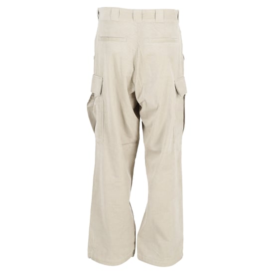 Prada Pinwale-Hose aus Ecru-Waldfrottier - Image 3
