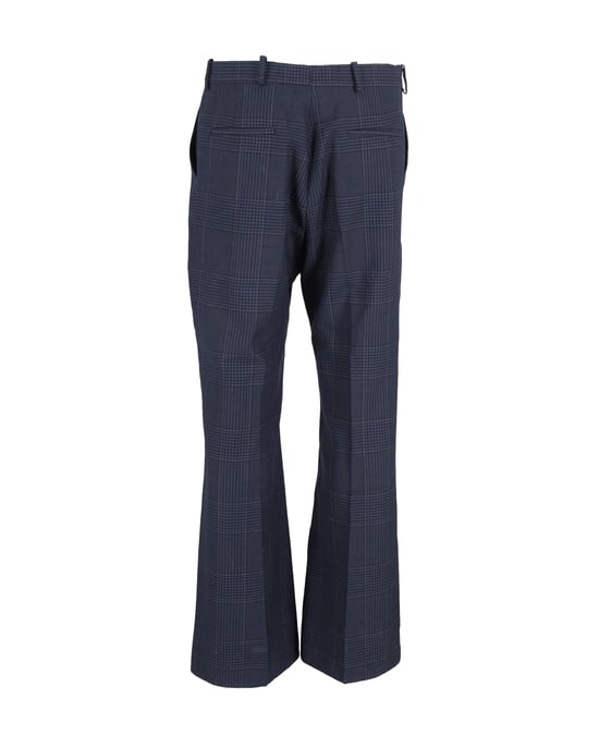 Balenciaga Karierten Hosen aus blauer Baumwolle - Image 3