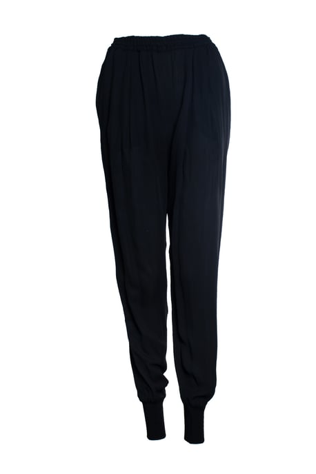 Stella McCartney, schwarze sportliche transparente Hose - Image 1