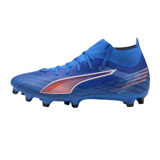 Puma - "Ultra Match+" Fußballschuhe mit festem Boden für Damen (Blau/Weiß) - Image 2