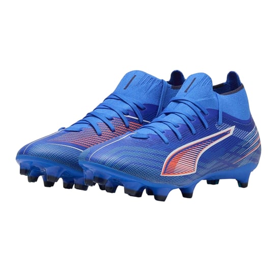 Puma - "Ultra Match+" Fußballschuhe mit festem Boden für Damen (Blau/Weiß) - Image 5