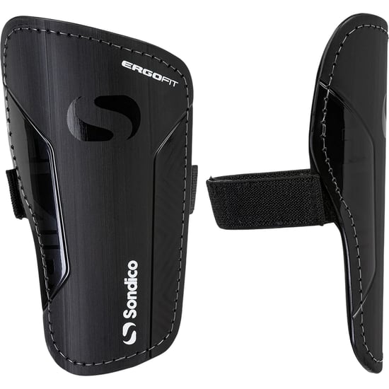 Sondico - "Flair" Schienbeinschutz für Herren/Damen Unisex (Schwarz/Weiß) - Image 2