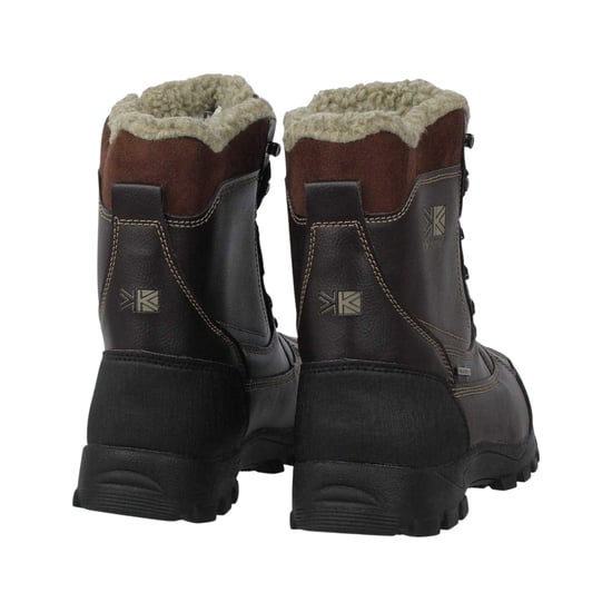 Karrimor - Logo Schneestiefel für Herren, Wadenmitte (Braun) - Image 2