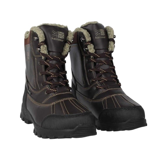 Karrimor - Logo Schneestiefel für Herren, Wadenmitte (Braun) - Image 4