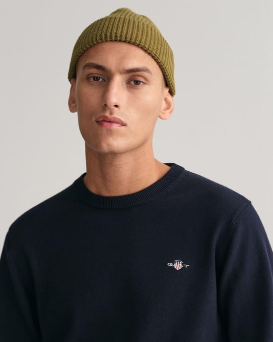 Gant Classic Cotton C-Neck Strickpullover - Image 3