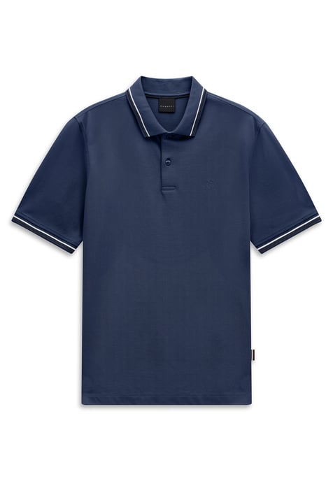 Bugatti Herren Polo-Shirt Baumwoll-Piqué Kurzarm Polokragen - Image 3