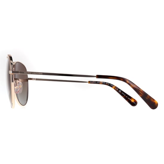 Marc Jacobs MARC 686/S 01Q LA – polarisierte Sonnenbrille in Goldbraun mit braunem Farbverlauf - Image 3