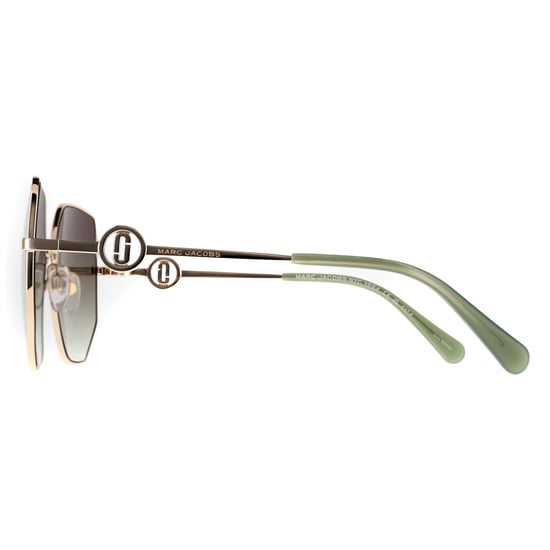 Marc Jacobs MARC 730/S PEF Sonnenbrille aus 9K-Gold mit grünem Farbverlauf - Image 3