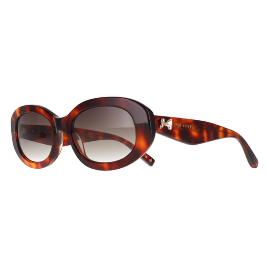 Ted Baker TB1758 Daisie 100 Glanz klassisch schildpatt braun Farbverlauf Sonnenbrille - Image 2