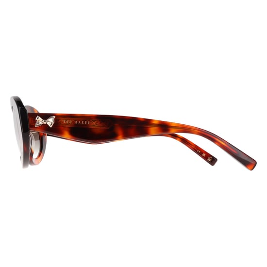 Ted Baker TB1758 Daisie 100 Glanz klassisch schildpatt braun Farbverlauf Sonnenbrille - Image 3