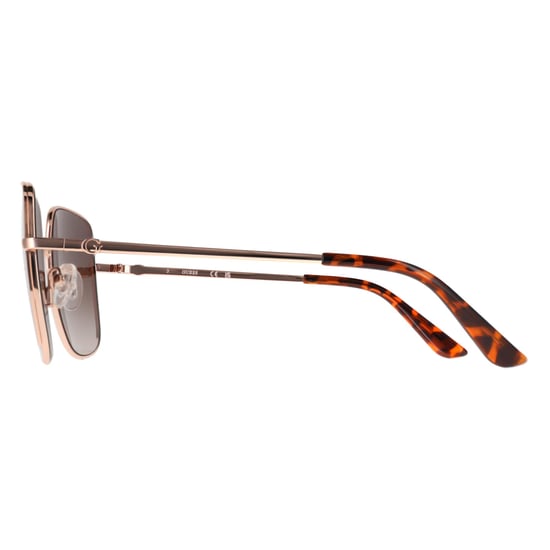 Guess GU00194 28F Sonnenbrille mit glänzendem Roségold-Braun-Farbverlauf - Image 3