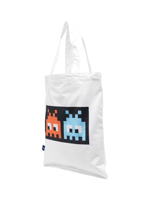 Einkaufstasche mit Space Invaders-Logo - Image 2