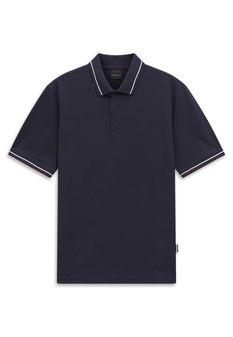 Bugatti Herren Polo-Shirt Baumwoll-Piqué Kurzarm Polokragen - Image 3