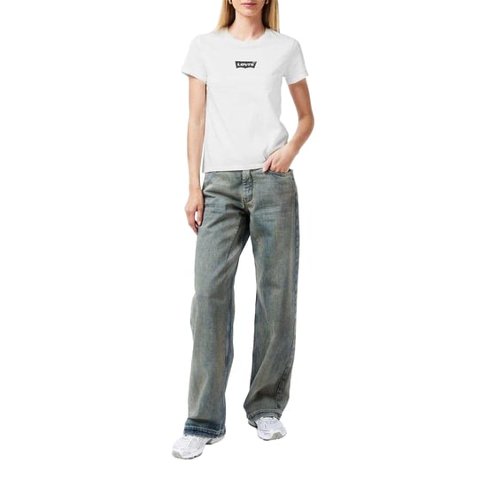Levis - T-Shirt für Damen (Weiß) - Image 4