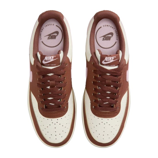 Nike - "Vision Low Next Nature" Sneaker für Damen (Braun/Pink) - Image 4