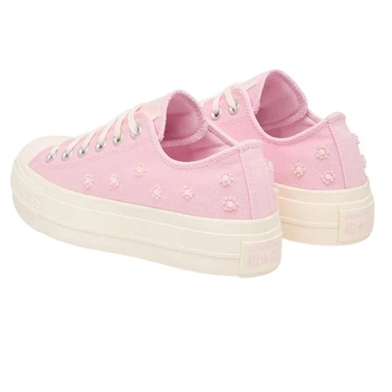 Converse - "Chuck Taylor" Schuhe mit Plattform-Sohlen für Damen, Canvas (Blüte) - Image 2