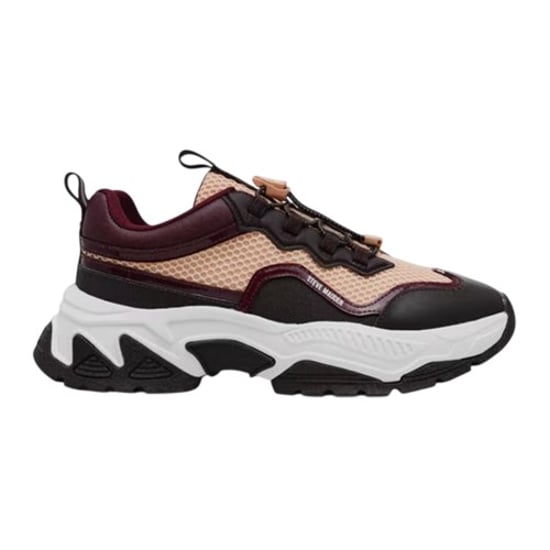 Steve Madden - "Android" Sneaker für Damen, Zum Schnüren (Braun/Weinrot) - Image 1
