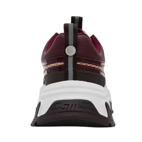 Steve Madden - "Android" Sneaker für Damen, Zum Schnüren (Braun/Weinrot) - Image 2