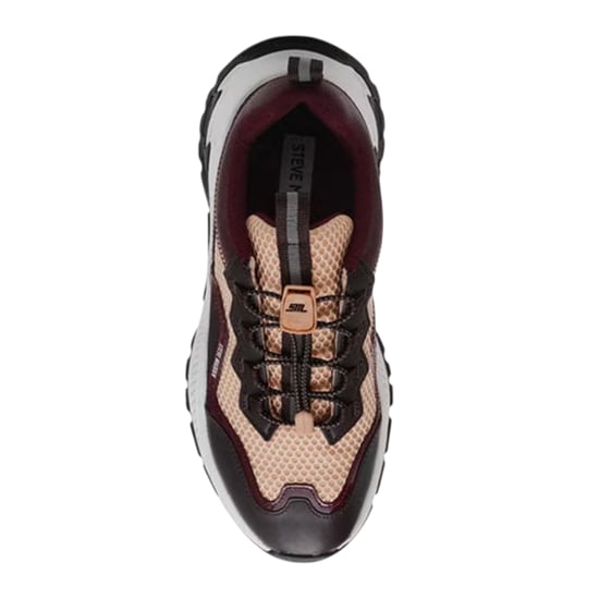 Steve Madden - "Android" Sneaker für Damen, Zum Schnüren (Braun/Weinrot) - Image 4
