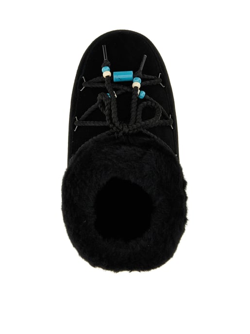 EVX Mule Wildleder-Perlen-Ankle-Boots - Image 4