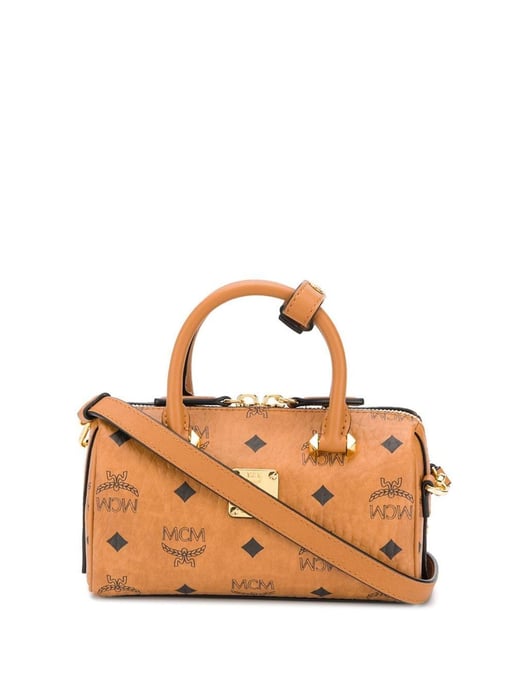 Mini-Boston-Tasche mit Visetos-Monogramm - Image 1