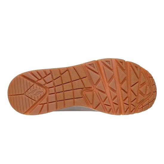 Skechers - "Uno Stand On Air" Sneaker für Damen, Keilabsatz (Taupe Beige/Gold metallic) - Image 4