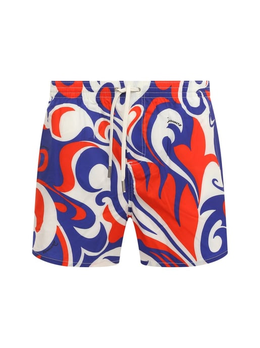 Logo Boxer Midi Badeshorts - Image 1