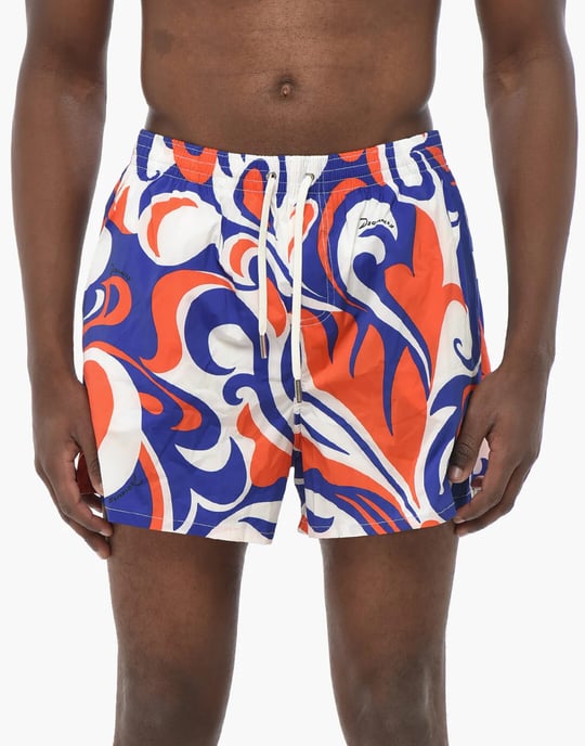 Logo Boxer Midi Badeshorts - Image 2