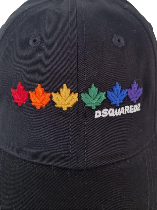 Baseballkappe mit Regenbogenblatt-Logo - Image 4