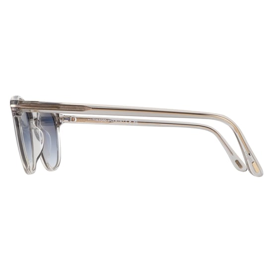 Tom Ford Holt-02 FT1302 20W glänzend kristallklar blau Verlauf Sonnenbrille - Image 3