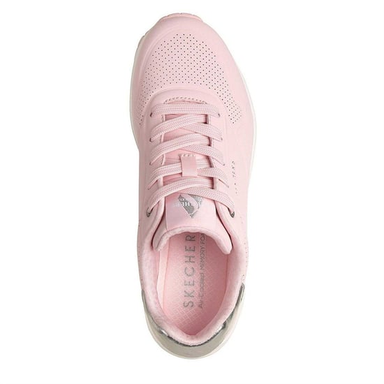 Skechers - "Uno Stand On Air" Sneaker für Damen, Keilabsatz (Pink/Metallic) - Image 3