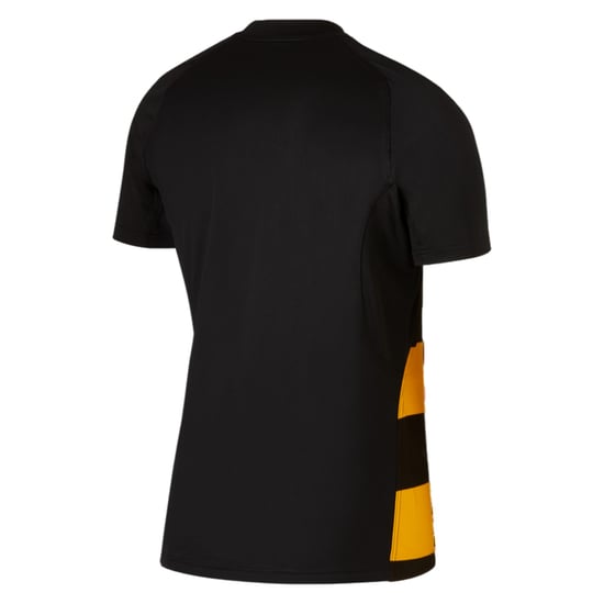 Nike - T-Shirt für Herren, Rundhalsausschnitt, Rugby, Raglanärmel (Schwarz/Uni Gold) - Image 2