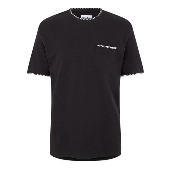 Threadbare - "Perth" T-Shirt für Herren, Jerseyware (Schwarz/Ecru) - Image 1