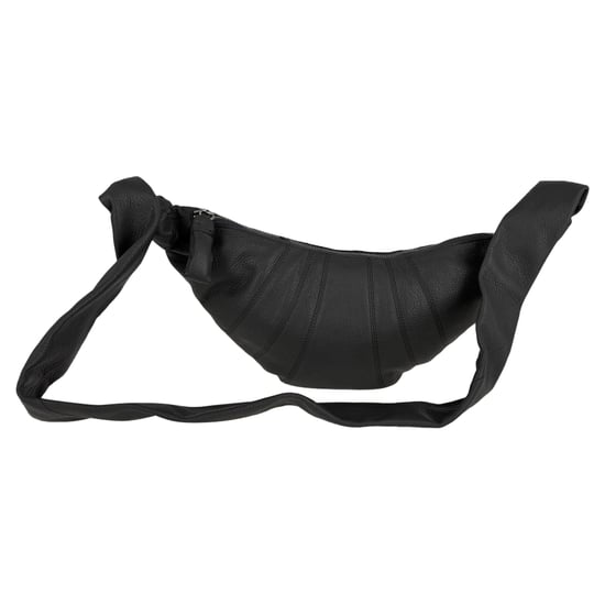 Lemaire Kleine Croissant-Tasche aus grauem Leder - Image 2
