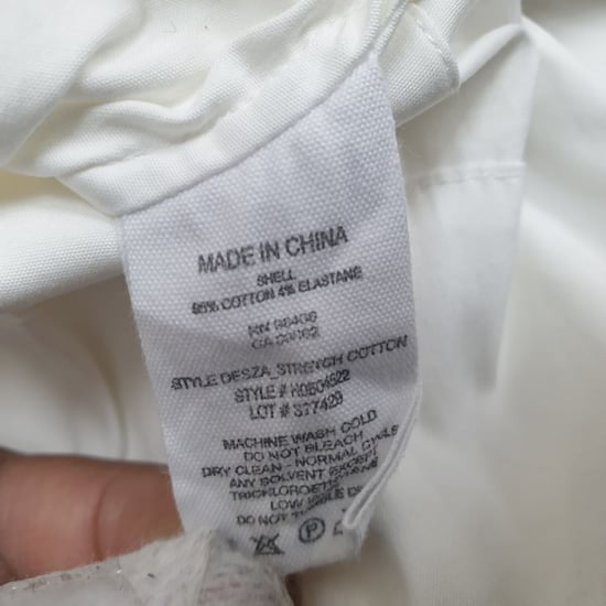 Ärmellose Bluse mit Gürtel von Theory aus weißer Baumwolle - Image 5